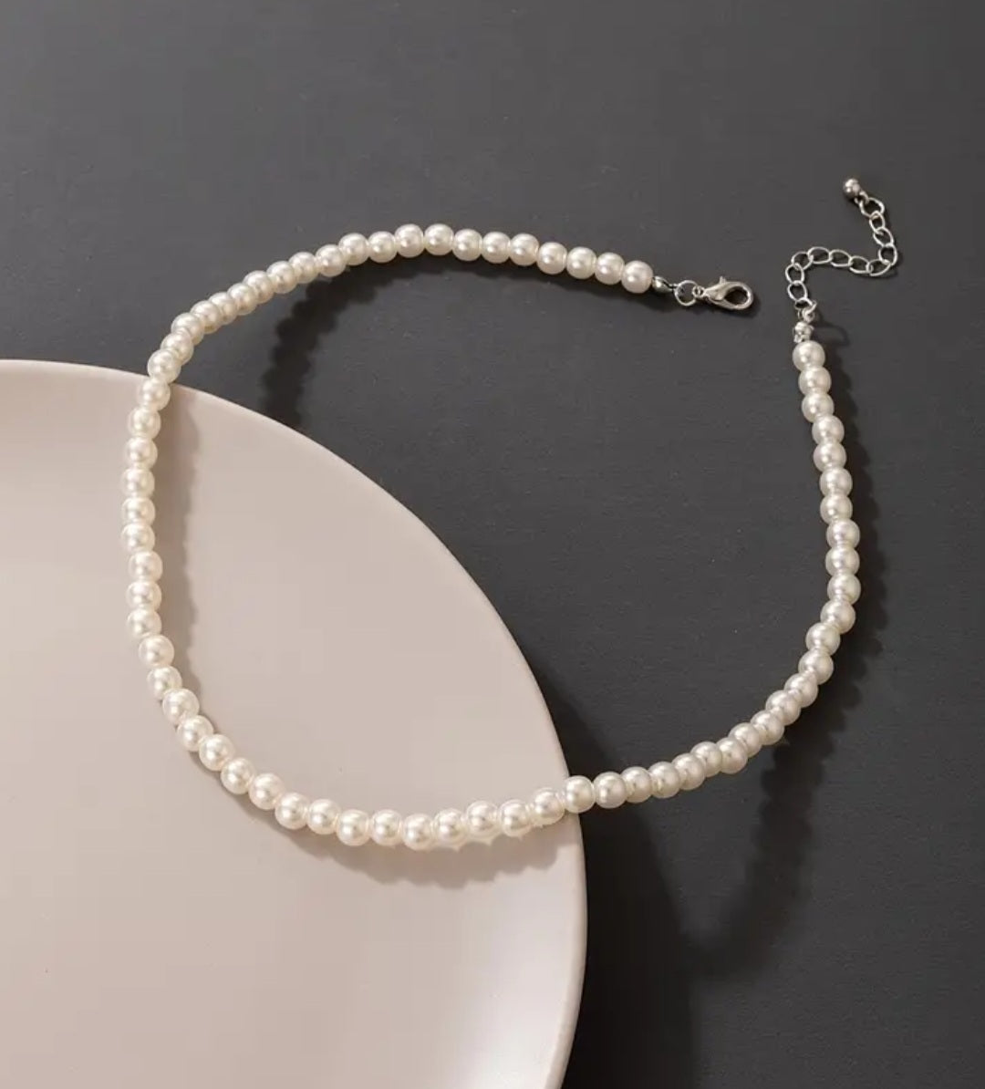 Pearl Beaded Necklace